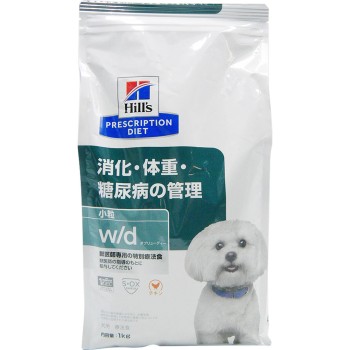 강아지용 w/d (소립) 소화·체중·당뇨 관리 1kg 힐스