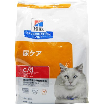 고양이용 c/d 멀티케어 (컴포트) 소변 케어 4kg 힐스