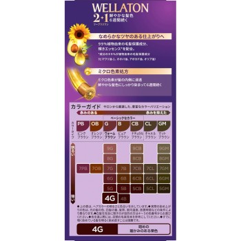 웰라톤 2+1 크림 4G 다크 웜 브라운 60g+60ml Wella AG