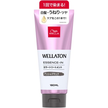 웰라 에센스인 컬러 트리트먼트 애쉬 블랙 180ml 웰라 재팬