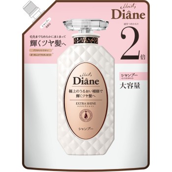 모이스트다이안 퍼펙트뷰티 엑스트라샤인 샴푸 리필 대용량 660ml 네이처랩