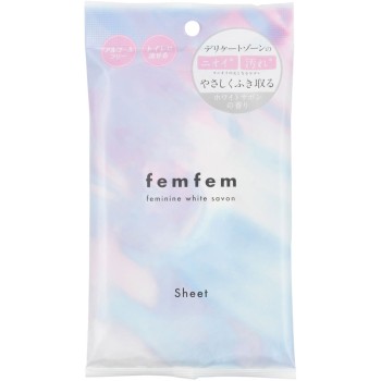 펨펨 여성 청결 닦아내기 시트 10매 코스메프리크