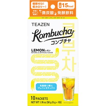 센쿠 TEAZEN 콤부차 레몬 10본 센쿠