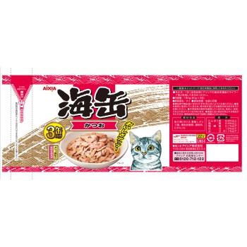 바다캔 미니 3P 가다랑어 180g 아이시아