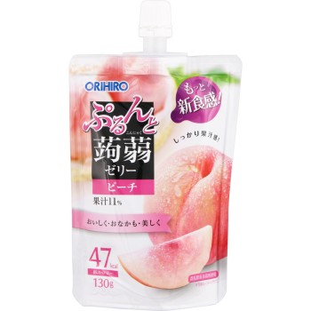 뿌른또 곤약 젤리 스탠딩 피치 130g 오리히로플랜듀