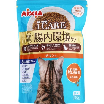 iCARE 캣 드라이 치킨 맛 400g 아이시아