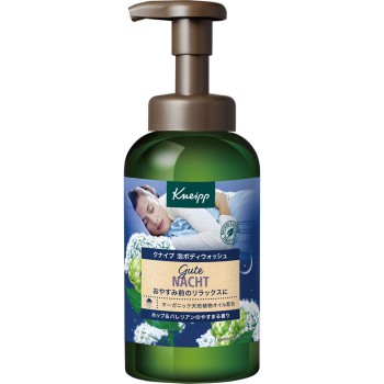 크나이프 거품 바디 워시 구테 나하트 홉&발레리안 향 450g 크나이프 재팬