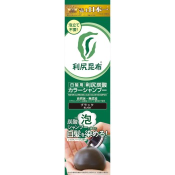 리쿠 탄산 컬러샴푸 블랙 180g 퓨르