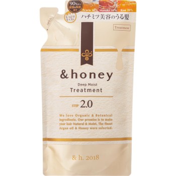 앤드허니 딥 모이스트 헤어 트리트먼트 2.0 리필 350g 주식회사 비클레아
