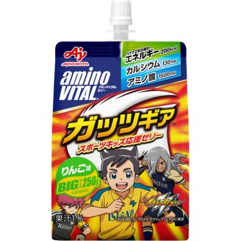 아미노바이탈젤리 가츠기 사과 250g×6 아지노모토