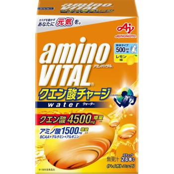 아미노바이탈 시트르산차지워터 24P 아지노모토