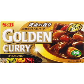골든 카레 중간맛 198g
