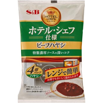 호텔 셰프 사양 비프 하야시 4개 팩 520g