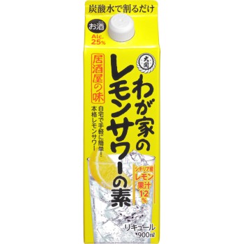 우리집 레몬 사워 소재 이자카야 맛 900ml