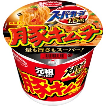 슈퍼컵 1.5배 신·돼지 김치 라멘 107g