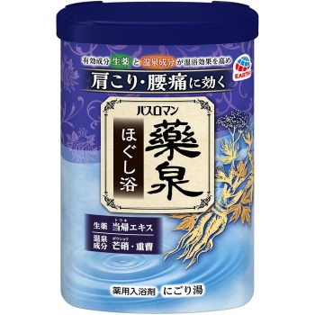 바스로망 약천 풀기 목욕 약용 입욕제 분말 600g 아스제약