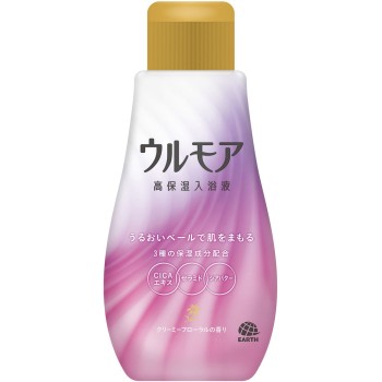 울모아 고보습 입욕액 크리미 플로럴 600ml 아스제약