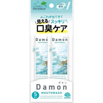 다몬 릴렉스민트 구강청결제 개별포장 휴대용 12ml×5개입 어스제약