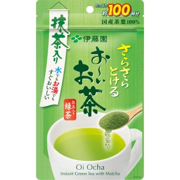 오이오이차 말차 함유 사라사라 녹차 80g