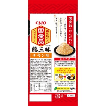 닭삼매 치킨맛 60g×3 이나바식품
