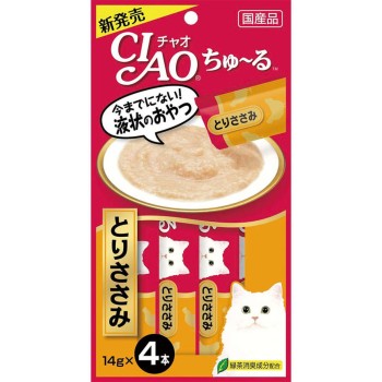 <CIAO 츄르> 닭가슴살 14g×4 이나바 식품