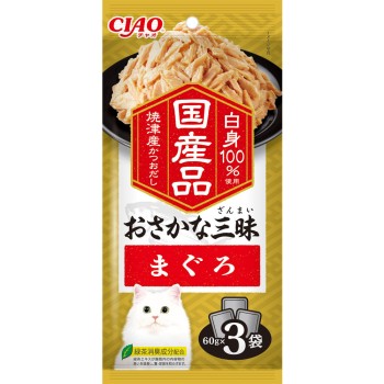 [생선 삼매] 참치 60g×3 이나바 식품