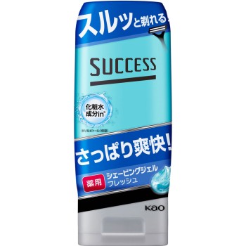 석세스 약용쉐이빙젤 프레쉬타입 180g 카오