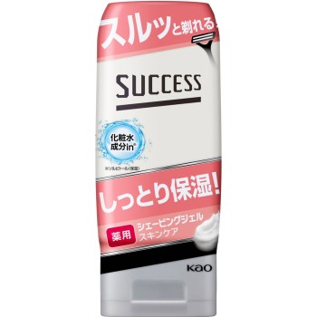 석세스 약용쉐이빙젤 스킨케어 타입 180g 카오