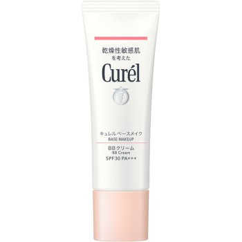 큐렐 베이스 메이크업 BB크림 밝은 피부색 35g 카오