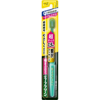 딥 클린 칫솔 가득 프리미엄 부드러운 1개 카오