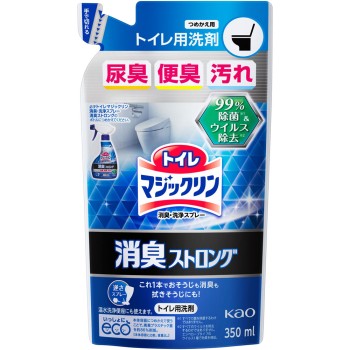 화장실 매직린 소취·세정 스프레이 소취 스트롱 리필 350ml 카오