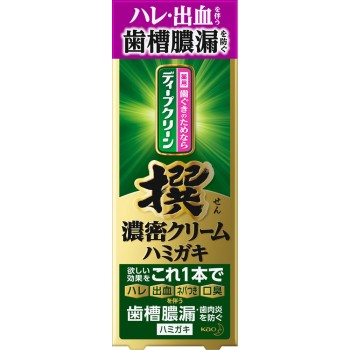 딥 클린 선 진한 크림 치약 100g 카오