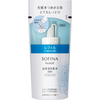 소피나 보테 고보습 화장수 미백 매우 촉촉 리필 130ml 카오 소피나