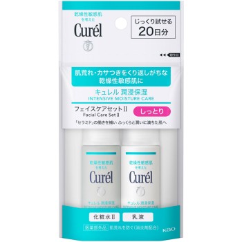 큐렐 페이스케어미니세트II(촉촉) 60ml 카오