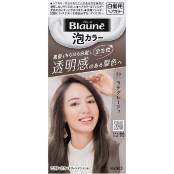 브로네 거품 컬러 2G 라테그레주 108ml 카오