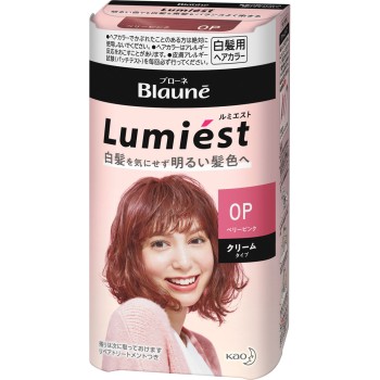 브로네 뤼미에스트 헤어 컬러 0P 베리 핑크 108g 카오