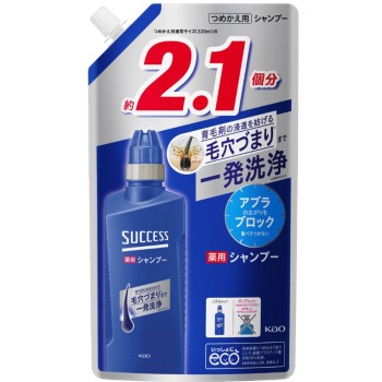 석세스 약용샴푸 리필 680ml 카오