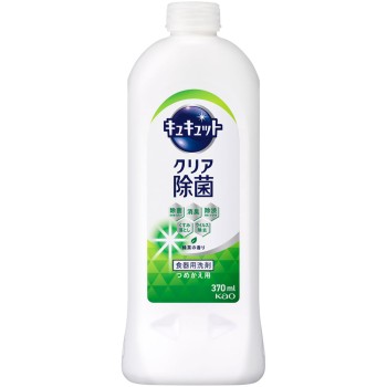 큐큿 클리어 제균 녹차향 리필 370ML 카오