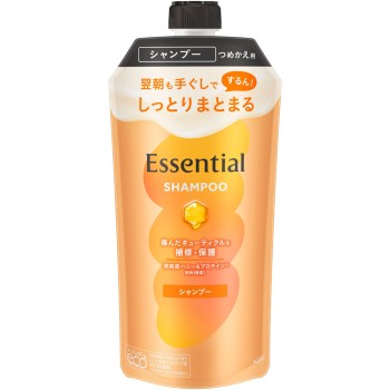 에센셜 촉촉하게 정돈 샴푸 리필 300ml 카오