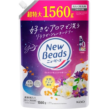 뉴비즈 재스민&머스크 향 리필 1560g 카오