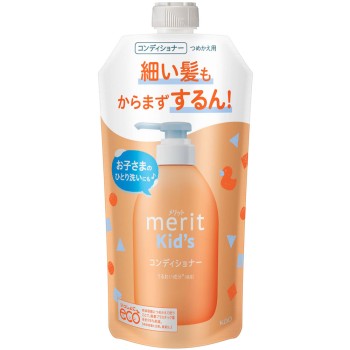 메리트 키즈 컨디셔너 리필용 285ml 카오