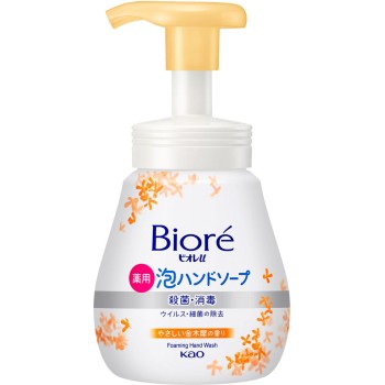 비오레 u 폼 핸드솝 금목서향 펌프 240ml 카오