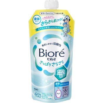 비오레 u 상쾌 찰찰 리필용 320ml 카오
