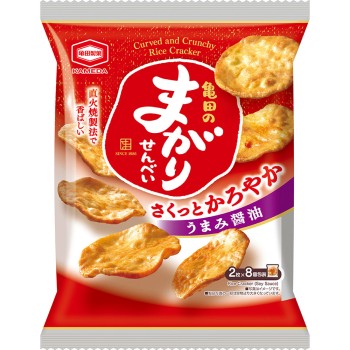 가메다의 구부러진 전병 16매 가메다제과