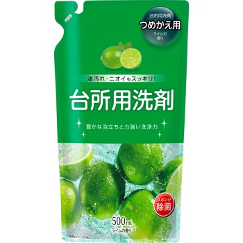 MK 주방용 세제 라임 리필 500ml 카네요 비누