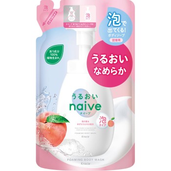 나이브 거품으로 나오는 바디소프(촉촉 타입) 리필용 480ml 클라시에 홈프로덕츠