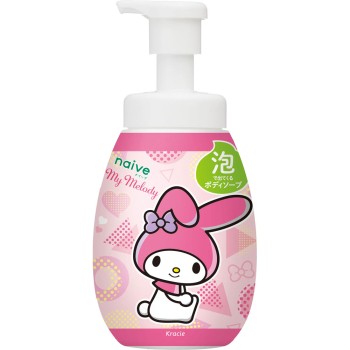 나이브 거품 나오는 바디소프(마이멜로디) 펌프 600ml 크라시에홈프로덕츠