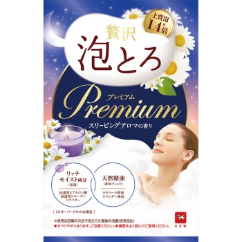 사치스러운 거품 프리미엄 슬리핑아로마 40g 교린비누