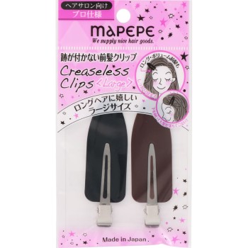 mapePe 흔적이 남지 않는 앞머리 클립 라지 BK&BR _ 샨테이