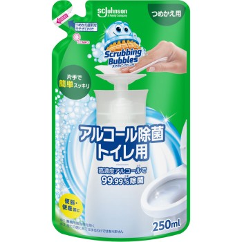 스크러빙 버블 알코올 제균 화장실용 리필 250ml 존슨